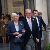 Queen Paola of Belgium and King Albert II of Belgium attend the Wedding of Prince Amedeo of Belgium and Elisabetta Maria Rosboch von Wolkenstein on July 5, 2014 in Rome, Italy the native city of the bride, at the Basilica Santa Maria in Trastevere. Photo by Eric Vandeville/ABACAPRESS.COM06/07/2014 - Rome