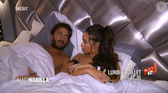 Nabilla et Thomas dans "Allo Nabilla en famille à Paris, Tokyo et Marrakech", A partir du 6 juillet 2014 sur NRJ12.