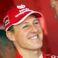  Michael Schumacher (Ferrari) &agrave; Melbourne, le 4 mars 2005. 