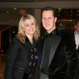 Michael Schumacher et son épouse Corinna lors du Gala de la FIA à Monaco, le 8 décembre 2006