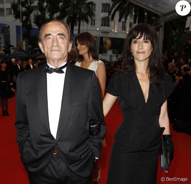 Richard Bohringer et sa fille Romane à Cannes le 27 mai 2012.