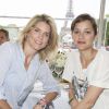 Exclusif - Alice Taglioni et Marion Cotillard - Premier jour du Paris Eiffel Jumping présenté par Gucci, septième étape du Longines Global champions tour, à Paris le 4 juillet 2014.