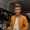 Justin Bieber lors de la soirée Vanity Fair Armani à l'Eden Roc au cap d'Antibes le 17 mai 2014