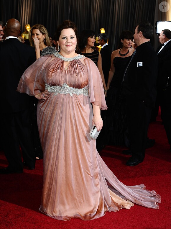 Melissa McCarthy aux Oscars 2012.