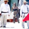 Maria Sharapova et son compagnon Grigor Dimitrov profitent du soleil de Cabos San Lucas, le 9 juillet 2014