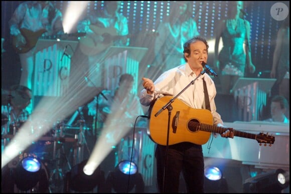 Hervé Cristiani lors de l'enregistrement de l'émission "Les années Bonheur" le 16 juin 2007