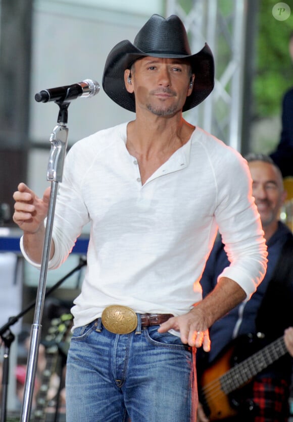 Tim McGraw à New York le 23 mai 2014. 