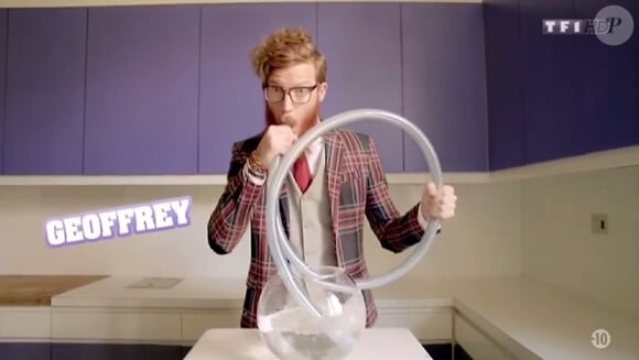Geoffrey dans le générique de Secret Story 8, sur TF1