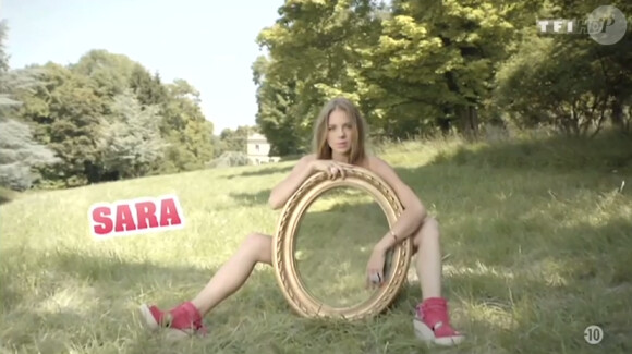 Sara dans le générique de Secret Story 8, sur TF1