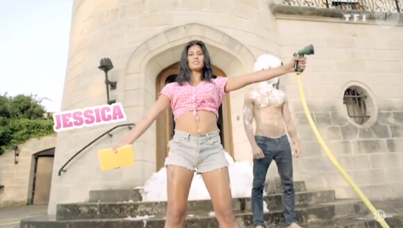 Jessica dans le générique de Secret Story 8, sur TF1