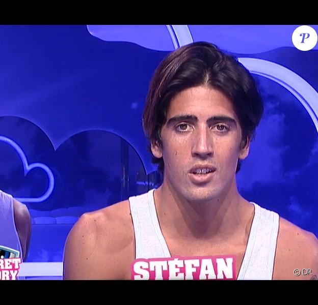 Stéfan dans Secret Story 8, quotidienne du mercredi 23 juillet 2014 sur TF1.
