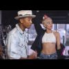 Image extrait du clip de Pharrell Williams, avec Miley Cyrus, "Come Get It Bae", juillet 2014.
