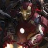 Image teaser Ryan Meinerding pour Avengers 2 pour le Comic-Con 2014 de San Diego.