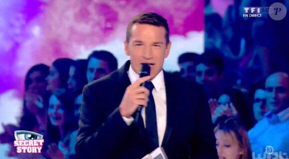 Benjamin Castaldi dans l'hebdo de Secret Story 8, sur TF1, le vendredi 25 juillet 2014