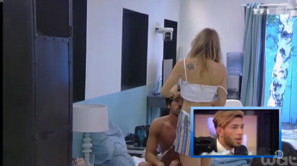Les Secretistes découvrent des images des Imposteurs dans l'hebdo de Secret Story 8, sur TF1, le vendredi 25 juillet 2014