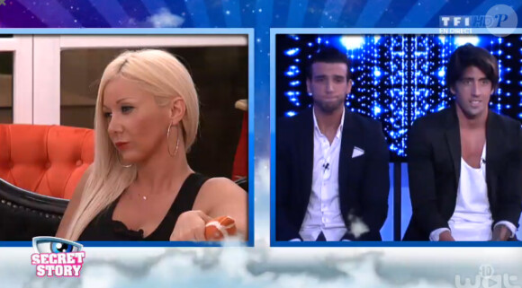 Aymeric dans l'hebdo de Secret Story 8, sur TF1, le vendredi 25 juillet 2014