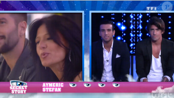 Aymeric dans l'hebdo de Secret Story 8, sur TF1, le vendredi 25 juillet 2014