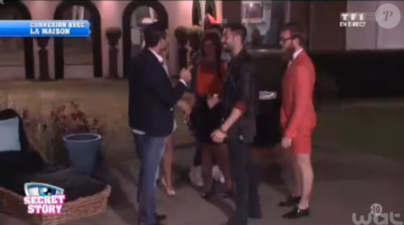 Aymeric rejoint l'aventure dans l'hebdo de Secret Story 8, sur TF1, le vendredi 25 juillet 2014
