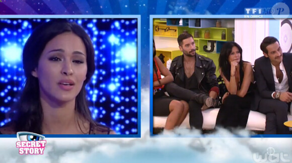 Leila dans l'hebdo de Secret Story 8, sur TF1, le vendredi 25 juillet 2014