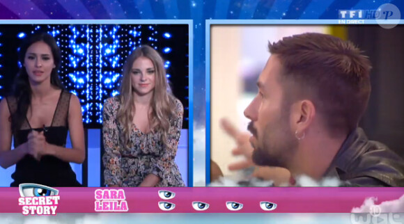 Sara dans l'hebdo de Secret Story 8, sur TF1, le vendredi 25 juillet 2014