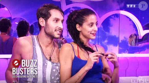 Jessica, Elodie et Iliesse dans l'hebdo de Secret Story 8, sur TF1, le vendredi 25 juillet 2014