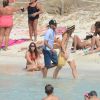 Neymar en vacances à Formentera avec sa compagne Bruna, dans les Baléares, le 26 juillet 2014.