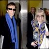 Robin Gibb et son épouse Dwina à Londres, le 29 décembre 2006.