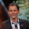 Exclusif - Marc-Olivier Fogiel, le 24 mars 2014 au théâtre Mogador à Paris.