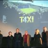 Luc Besson, Jean-Luc Couchard, François Damiens, Jean-Christophe Bouvet, Emma Sjöberg, Bernard Farcy - première du film Taxi 4 en 2007, à Marseille 