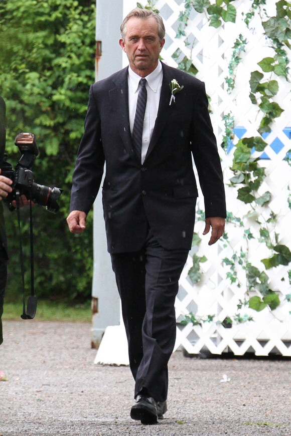 Robert F. Kennedy Jr. - Mariage de Robert F. Kennedy Jr. et Cheryl Hines entourés de leur famille et de leurs amis au Kennedy Compound à Hyannisport, le 2 août 2014. 