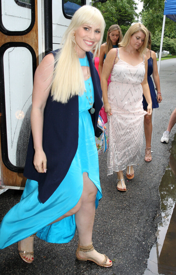 Natasha Bedingfield - Mariage de Robert F. Kennedy Jr. et Cheryl Hines entourés de leur famille et de leurs amis au Kennedy Compound à Hyannisport, le 2 août 2014.