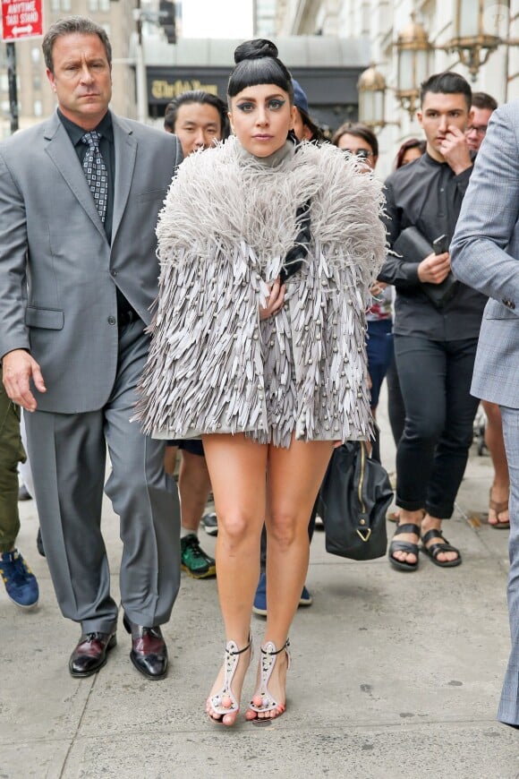 Lady Gaga à New York, le 29 juillet 2014.