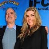 Deborah Schindler, John Cleese et sa fille Camilla Cleese lors du 40e anniversaire des Monty Python à New York le 15 octobre 2009
