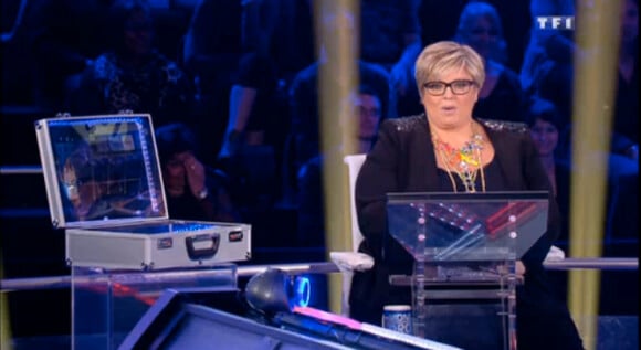 Laurence Boccolini dans Money Drop, le 9 août 2014 sur TF1.