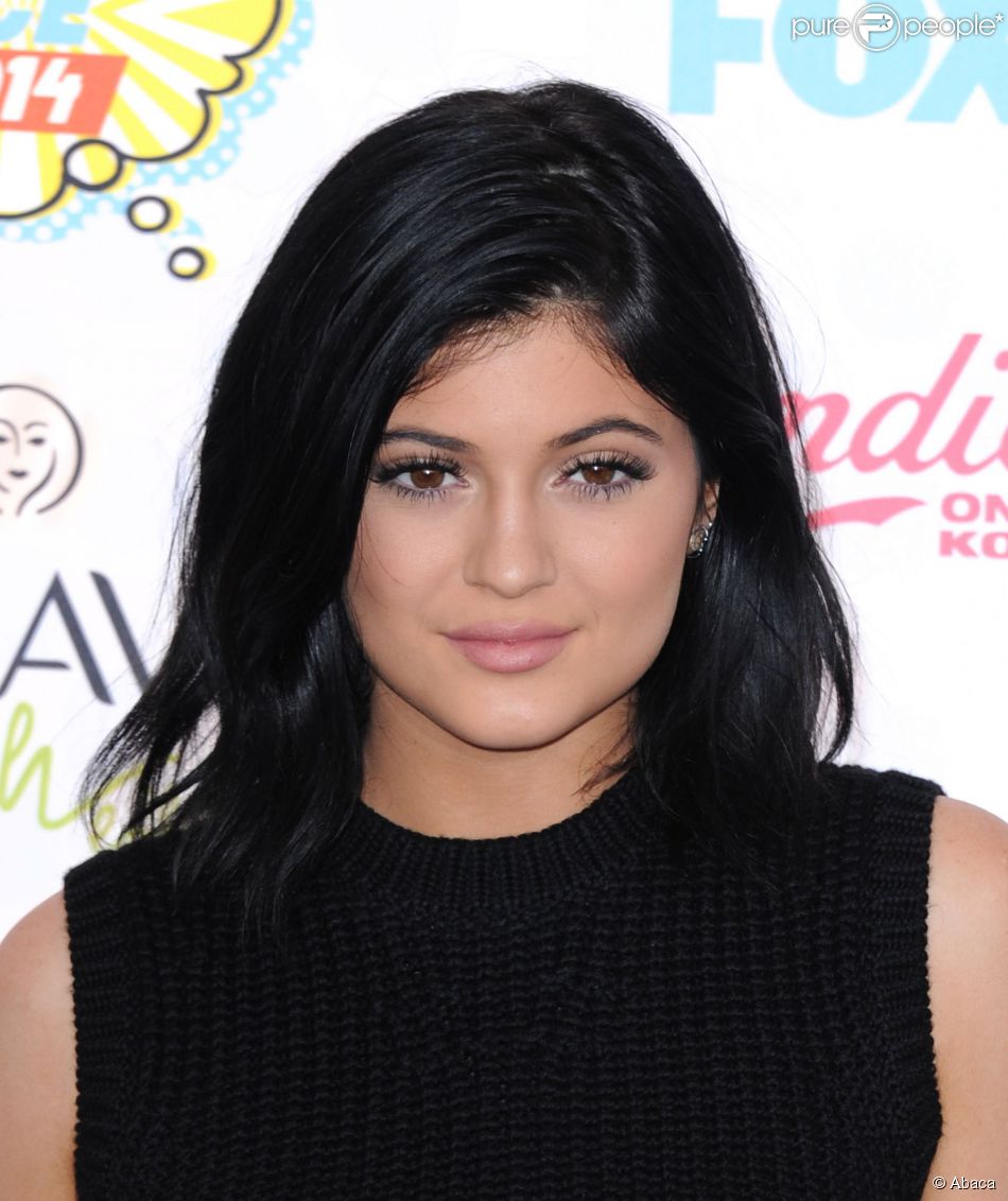 Kylie Jenner arrive au Shrine Auditorium pour les Teen Choice Awards 2014. Los Angeles, le 10 août 2014.