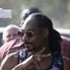 Snoop Dogg est DJ à l'Eden plage à Saint-Tropez le 5 août 2014.
