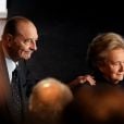 Jacques et Bernadette Chirac - Cérémonie de remise du Prix pour la prévention des conflits de la Fondation Chirac au musée du quai Branly à Paris, le 21 Novembre 2013
