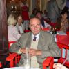 Exclusif - Jacques Chirac à la terrasse de chez Sénéquier à Saint Tropez, le 3 octobre 2013