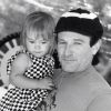 Robin Williams a posté pour l'anniversaire de sa fille Zelda le 31 août 2014, une photo d'elle dans ses bras quand elle était petite
