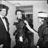 Audrey Hepburn et son fils lors du défilé Givenchy en 1982
