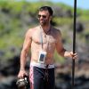 Jamie Mazur, fiancé d'Alessandra Ambrosio, en vacances à Maui (Hawaï) le 13 août 2014.