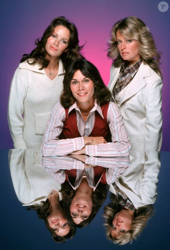 Jaclyn Smith, Farrah Fawcett, Kate Jackson, "Charlie's Angels" circa 1976 ABC Photo by Photoshot/ABACAPRESS.COM01/01/1976 -