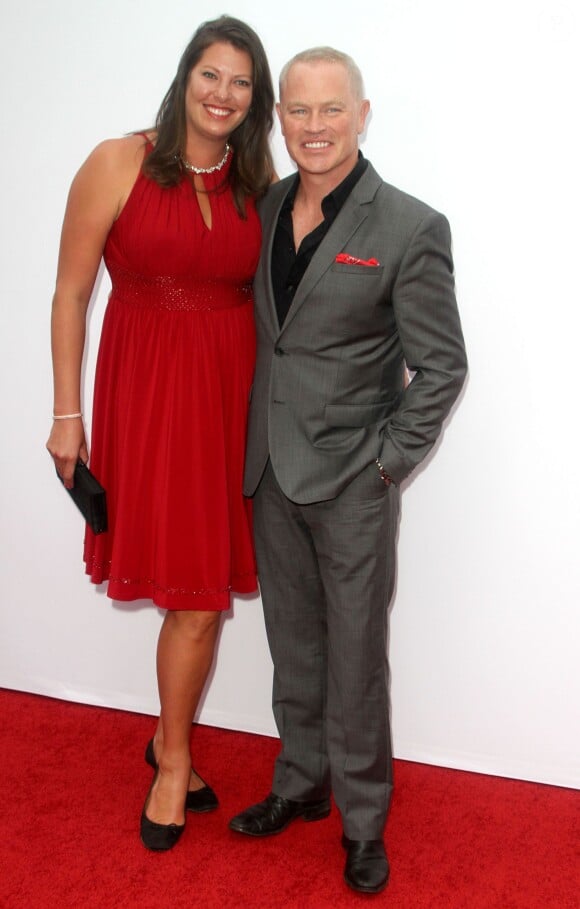 Neal McDonough et sa femme - Première de "Red 2" à Westwood, le 11 juillet 2013.