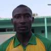 Albert Ebossé en 2013. Quelques mois plus tard, il sera tué par un pavé jeté des tribunes lors de défaite de son équipe à domicile (2-1) alors qu'il avait été buteur pour la JS Kabylie ce soir-là. Il avait 24 ans.