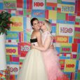 Lena Dunham et Allison Williams lors de la "HBO Emmy Afterparty" à Los Angeles, le 25 août 2014.