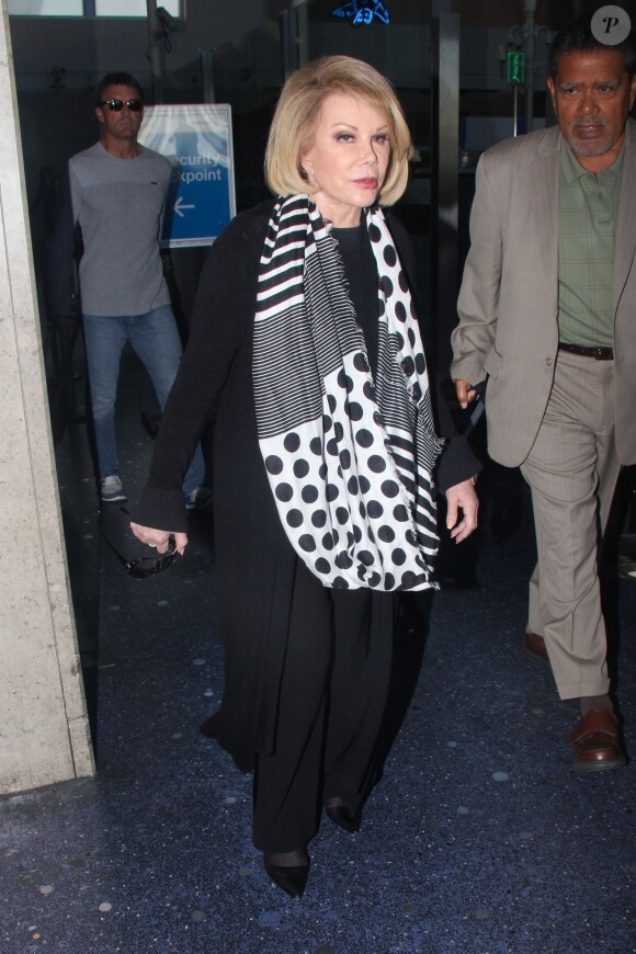 Joan Rivers à Los Angeles, le 30 juillet 2014.