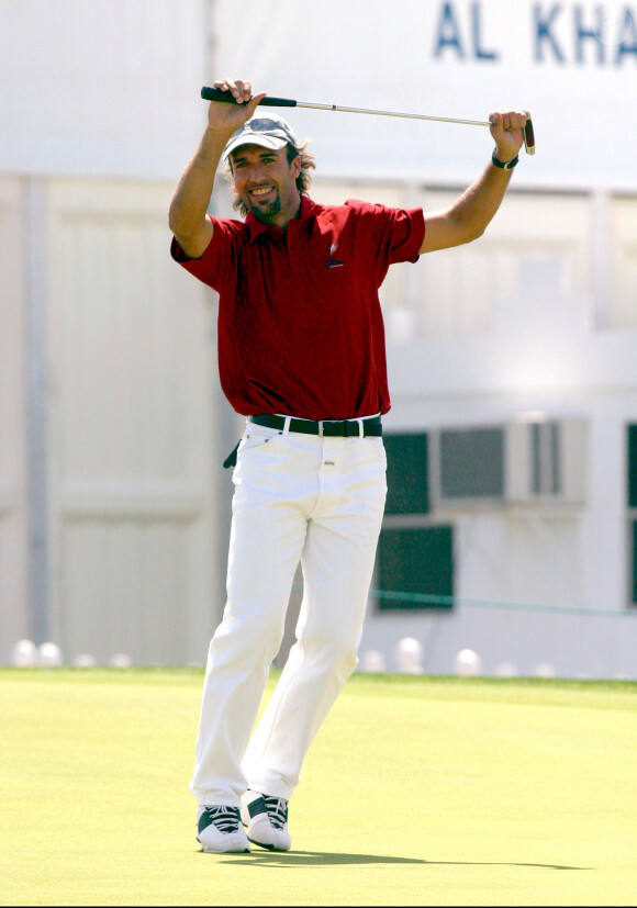 Gabriel Batistuta à Doha le 11 mars 2004. 