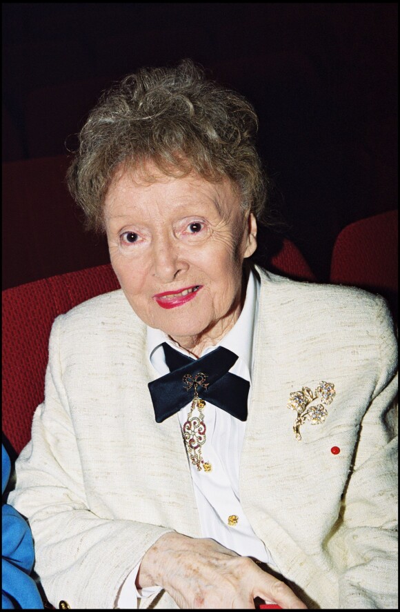 Odette Joyeux à Paris en 1999.