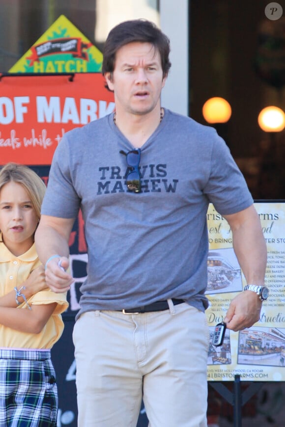 Mark Wahlberg à Los Angeles, le 28 août 2014. 