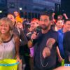 Ice Bucket Challenge géant en fin d'émission dans Touche pas à mon poste, le lundi 1er septembre 2014.